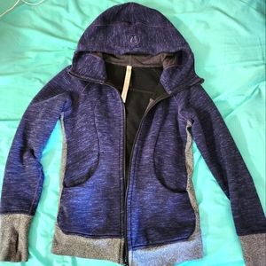 Lululemon scuba hoodie blue and gray 4